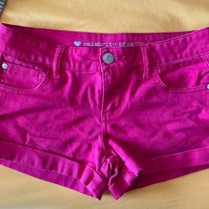hot pink booty shorts! 💕